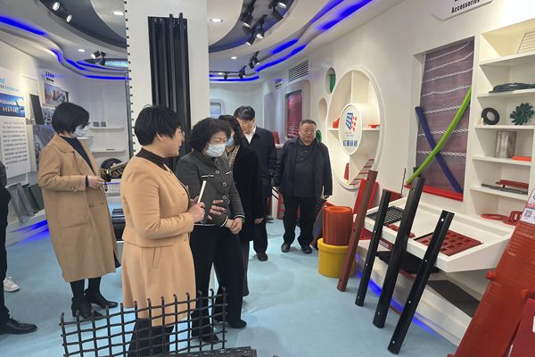 欢迎省外办领导来安调研